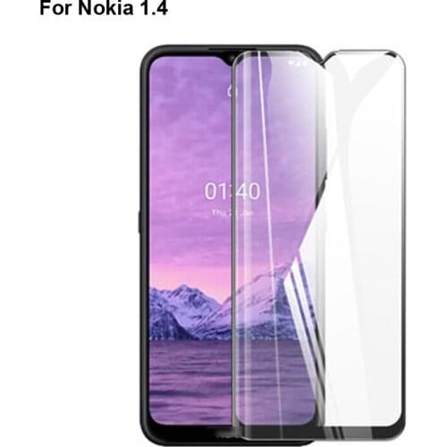 2PCs For Nokia 1.4 3D Tempered Glass Film Screen Protector Protective Full Cover Protection For Nokia1.4