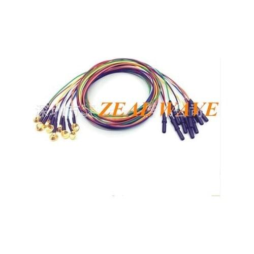 Brain Electrode Wire Φ10mm Casting Electrode Copper Gold-Plated Φ2.0mm Pin Type