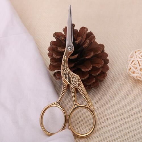 Retro Vintage Stainless Steel DIY Cross Stitch Sewing Embroidery Scissors Shears sewing Tailor scissors (three style for choose)