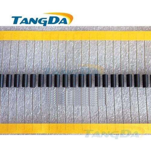 Tangda RH Core soft Ferrite OD*ID*HT 3.5*0.8*8 mm hollow bead filter Cylindrical Core EMI Anti-interference