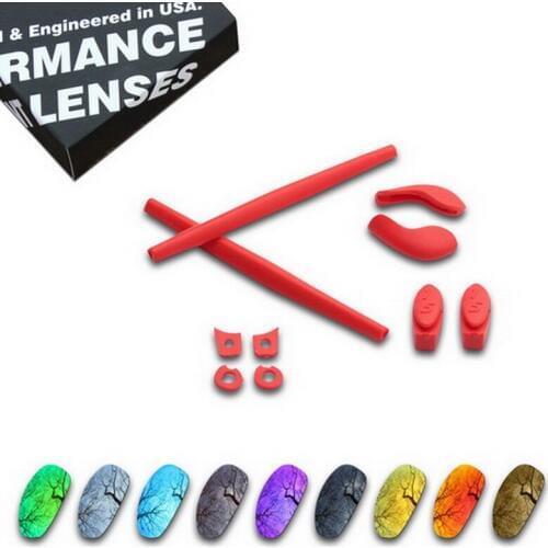 ToughAsNails Polarized Replacement Lenses & Red Ear Socks for Oakley Juliet Sunglasses - Multiple Options