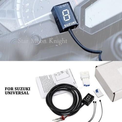 Universal Alconstar-1-6 Gear Ecu Plug Mount Motorcycle EFI Speed Gear Display Indicator For Suzuki V-Strom DL650 DL1000 GSF1250