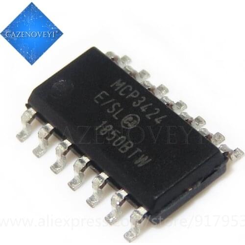 1pcs/lot MCP3424-E/SL SOP-14 MCP3424-E 3424 MCP3424 P3424 CP3424 In Stock