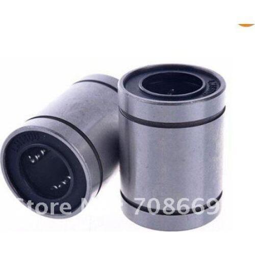 10Pcs 12 mm LME12UU Liner Ball Bearing LME Series Ball Bush Bushing Bear Bearing