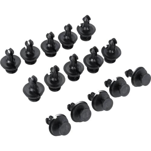 15pcs GM Front Air Deflector Retainers Clips 15733971 for GM Chevrolet 15733971 Auto Fastener & Clip for C & K trucks 1999 - on