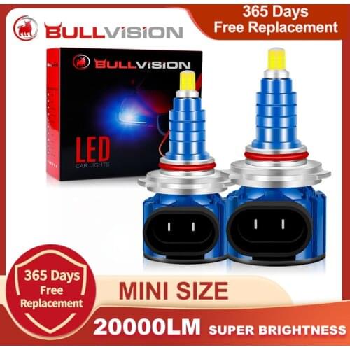 2Pcs H7 LED 360 H4 20000LM HB3 HB4 H8 H9 H11 led противотуманный 9006 9005 Car Headlight Bulb diode Fog Lamps for auto Light