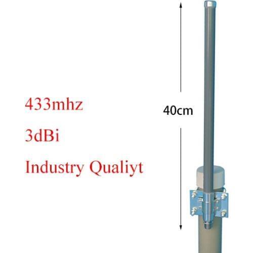 433mhz omni antenna 400-480mhz wide band base station antenna NB-IOT Lora Gateway Wireless Module Coaxial Rf