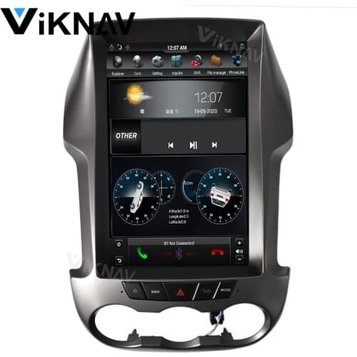 Android car GPS navigation DVD player for Ford Ranger F250 2012 auto radio multimedia player stereo Vertical screen 12.1 inch