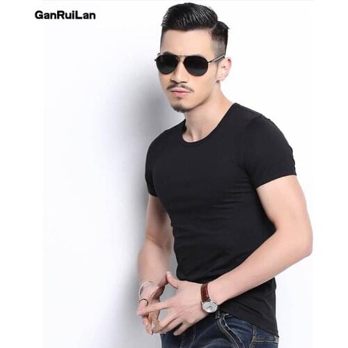 Мужские футболки с принтом GANRUILAN China At AliExpress