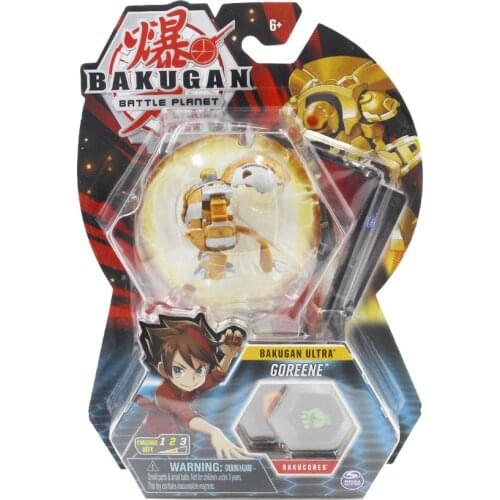 TOMY Beyblade GT Deformation Animal Action Toy BAKUGANES Deluxe Ultra 1 Pack 3 Inch Figure Nillious