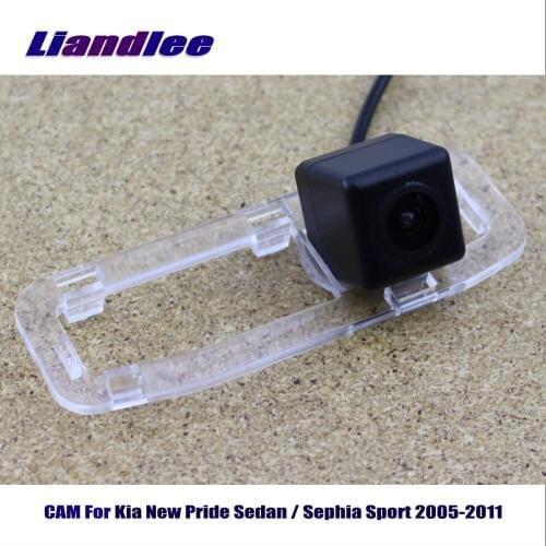 Liandlee CAM For Kia New Pride Sedan / Sephia Sport 2005-2011 / Car Rear Back Camera Rearview Parking Camera HD CCD Night Vision