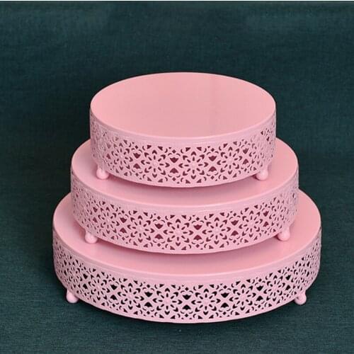 Cupcake Display Rack Metal Premium Quality Macaroon Display Stand Round Stackable Cookie Dessert for Celebration Party