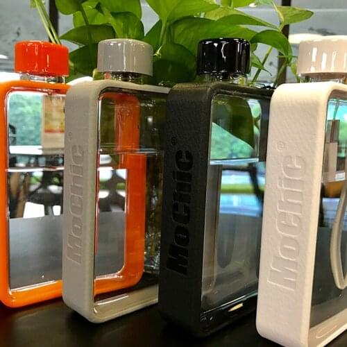 Mochic Moses A5 Flat Bottle Water Cup Grills A5 Flat Bottle Drinking Bottle For Water Portable Korean Creative Paper A5 Bottles