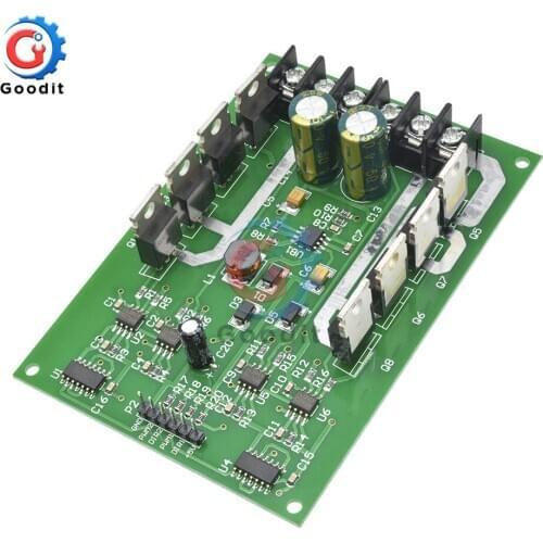 DC 3 -36 V DC Motor Driver Module H Bridge DC MOSFET IRF3205 15A Peak 30 A Maximum Current Dual Motor Driver Bread Board Module