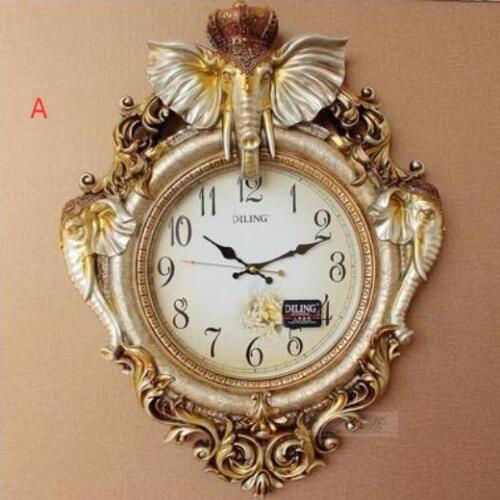 Living room wall clock elephant watch fashion quartz clock