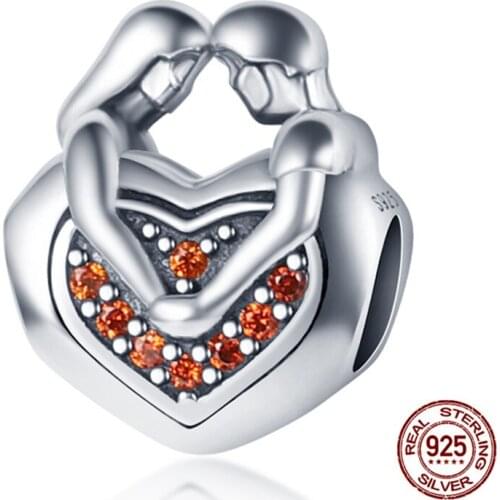 2021 New Real 925 Sterling Silver Two-tone Crown Charm Charm Fit Original 3mm Bracelet&Bangle For Women Birthday Fashion Jewelry