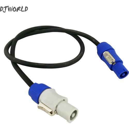Powercon Connector 20A 250V AC Power Plug Connector Blue/White For LED Par\Moving Head Stage Lighting