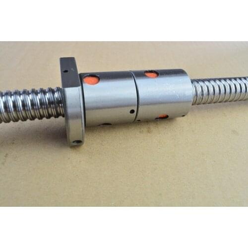 Diameter 25mm ball screw DFU2505 length 800mm plus DFU2505 2505 double ball nut CNC DIY Carving machine 1pcs