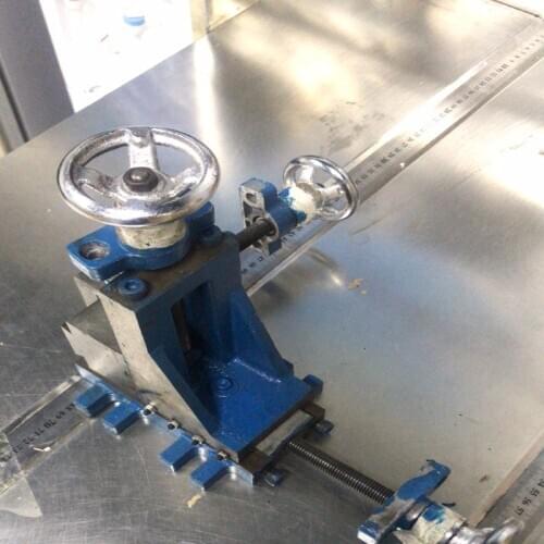 Three-coordinate 75-type Vertical Slide Dovetail Carriage Three-axis Drilling And Milling Accessories Woodworking Machinery