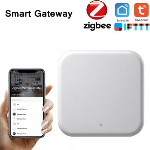 Tuya Zigbee Bridge Smart Home Zigbee Gateway Hub Remote Control Zigbee Devices Via Smart Life APP Works With Alexa Google Home