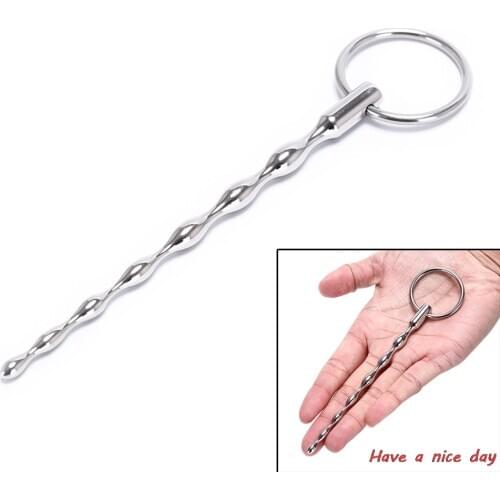 1PC Stainless Steel Block,lingering Urethral,penis Plug,cather Urethral Sound,stretching Sex Toys,urethral Plug