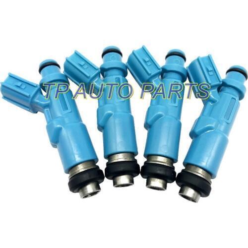 4 PCS Fuel Injector For To-yota Yaris SCP10 1SZFE Ractis Vitz Platz Belta OEM 2325023020 23250-23020