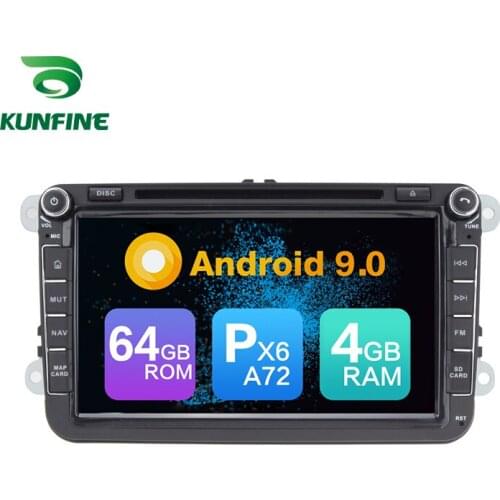 Android 9.0 Core PX6 A72 Ram 4G Rom 64G Car DVD GPS Multimedia Player Car Stereo For VW TOUAREG 2004-2011 Radio Headunit