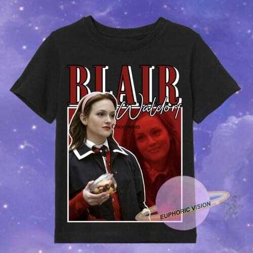 Blair Waldorf Gossip Girl 90u2019s Vintage Tee(3)