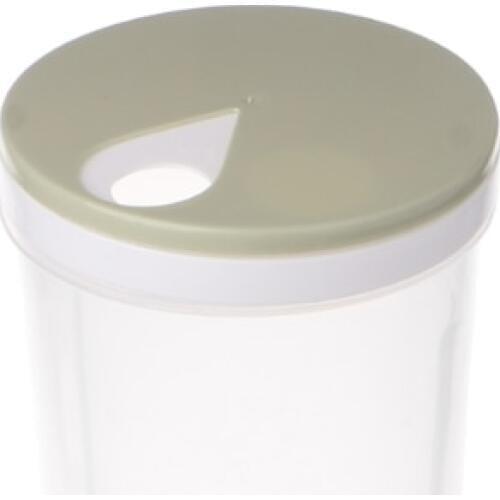 Cylinder Shaped Noodle Container Spaghetti Canister Cereal Crisper Grains Box