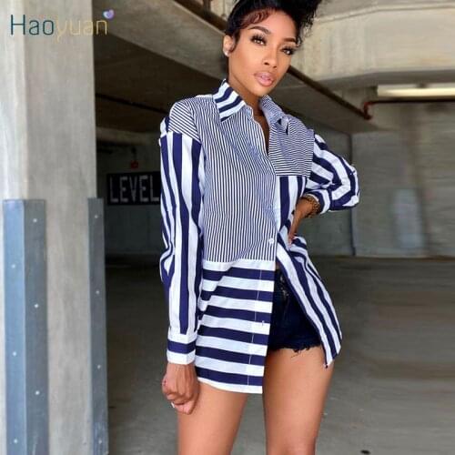 HAOYUAN Long Sleeve Summer Dresses