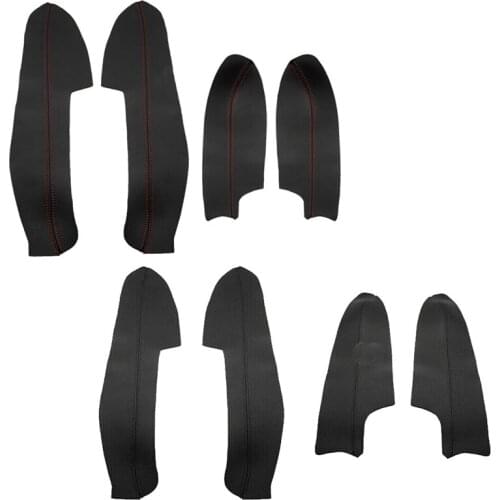 PU Leather Interior Door Armrest Panel Cover Trim for Nissan Qashqai J11 2016 2017 2018