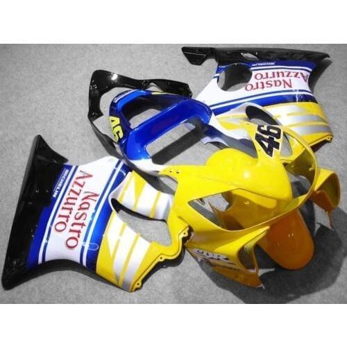 100%Fit Fairing kits for CBR600 F4i 2001 2002 2003 yellow white blue black CBR600 01 02 03 CBR600 F4i 01 02 03