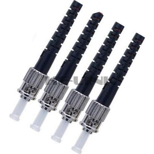 LODFIBER 200M ST-ST Indoor Armored Singlemode 4 Strands Fiber Optic Cable Patch Cord 9/125