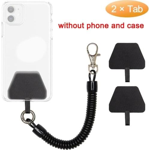1PC Mobile Phone Anti-theft Lanyard Set Adjustable Neck Universal Silicone Strap Rope Holder Belts Lanyard