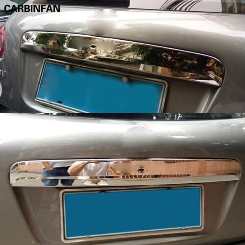 STAINLESS STEEL TAILGATE BOOT REAR DOOR GRAB HANDLE TRIM COVER FOR NISSAN QASHQAI 2008 2009 2010 2011 2012