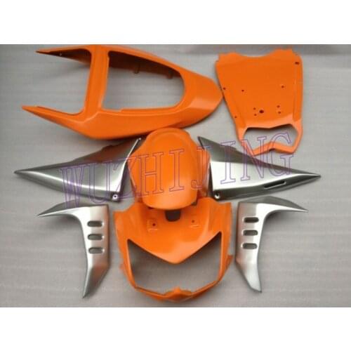 Fairings for Kawasaki Z1000 Z750 Fairing Kits for Kawasaki Z1000 Z750 Orange Motorcycle Fairing 2003 - 2006
