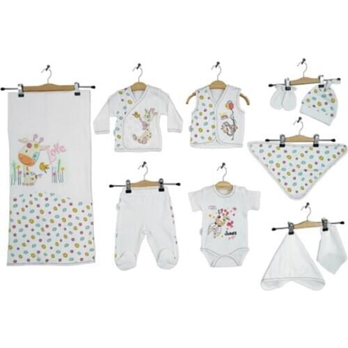 Baby clothes newborn baby girl clothes 100% cotton newborn clothing baby boy clothes jumpsuit socks hat cartoon and animal figur