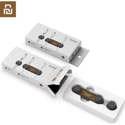 Original Youpin BCASE Magnetic Cable Desktop Organizer Management Holder Tup Cable Cord Clips for Xiaomi Smart Home