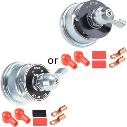 X7AE Master Battery Disconnect Switch Kill Cut Off with Copper Contact 1 Pack High Current Master Battery Disconnect Switches