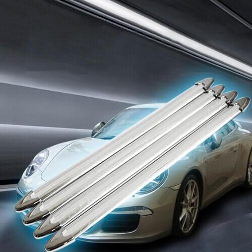 4Pcs Car-Styling SUV Body Edge Anti-collision Strip Bumper Protector Guard Bar