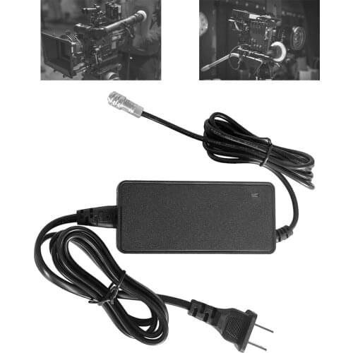 SAMTIAN Power Adapter Power Supply Line Power Cable For BMD BMPCC 4K 6K 6KPro Camera External 12V 3A Power AC Adapter