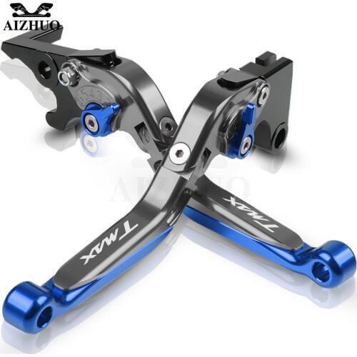 For YAMAHA TMAX530 TMAX500 TMAX T MAX T-MAX 2001-2007 2006 2005 2004 2003 02 Motorcycle Foldable Extendable Brake Clutch Levers