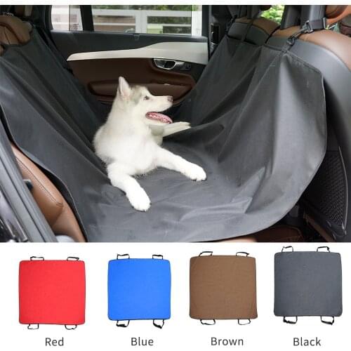 Waterproof Rear Back Pet Dog Car Seat Cover Mats Dog Carriers Hammock Type Oxford Cloth Pet Car Mat