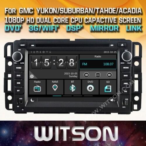 WITSON factory price!!car dvd for Chevy Silverado Tahoe Suburban Avalanche Impala Monte Carlo Traverse Express+DSP+TPMS+DVR+WIFI