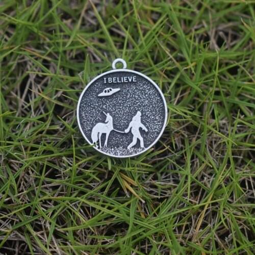 I belive UFO bigfoot charm