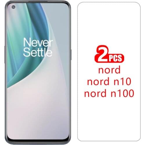 Protective tempered glass for oneplus nord n10 5g n100 screen protector one plus nordn10 nordn100 n 10 100 10n 100n oneplusnord