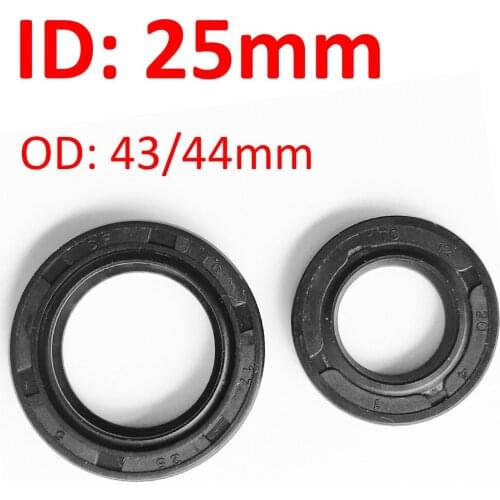 1pc NBR Skeleton Oil Seal TC Nitrile Rubber 25*43*10 25*43*12 25*43*6 25*43*7 25*43*8 25*44*10 25*44*7 25*44*8
