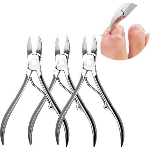 1Pc Nail Cuticle Nipper Clipper Stainless Steel Scissor Dead Skin Remover Manicure Nail Art Tools for Finger/ Toe Cutter