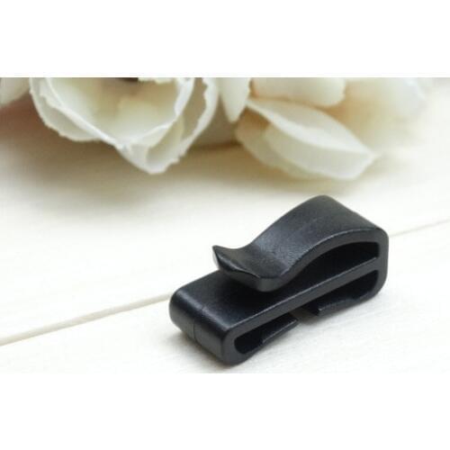 10pcs/lot 3/4"(20mm)Quick-Slip Keeper Buckle Clip Slider For MolleTactical Backpack Adjusting Strap webbing