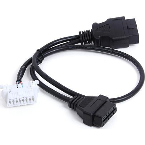 OBD2 16Pin Extension Male to Female Cable For Any Car OBD 2 Y Adapter Diagnostic-tool Car Connector Cable Free Shipping